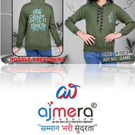 Kids Winter Wear Hoodie Wholesale in Surat | AHC-GAME HOODIE