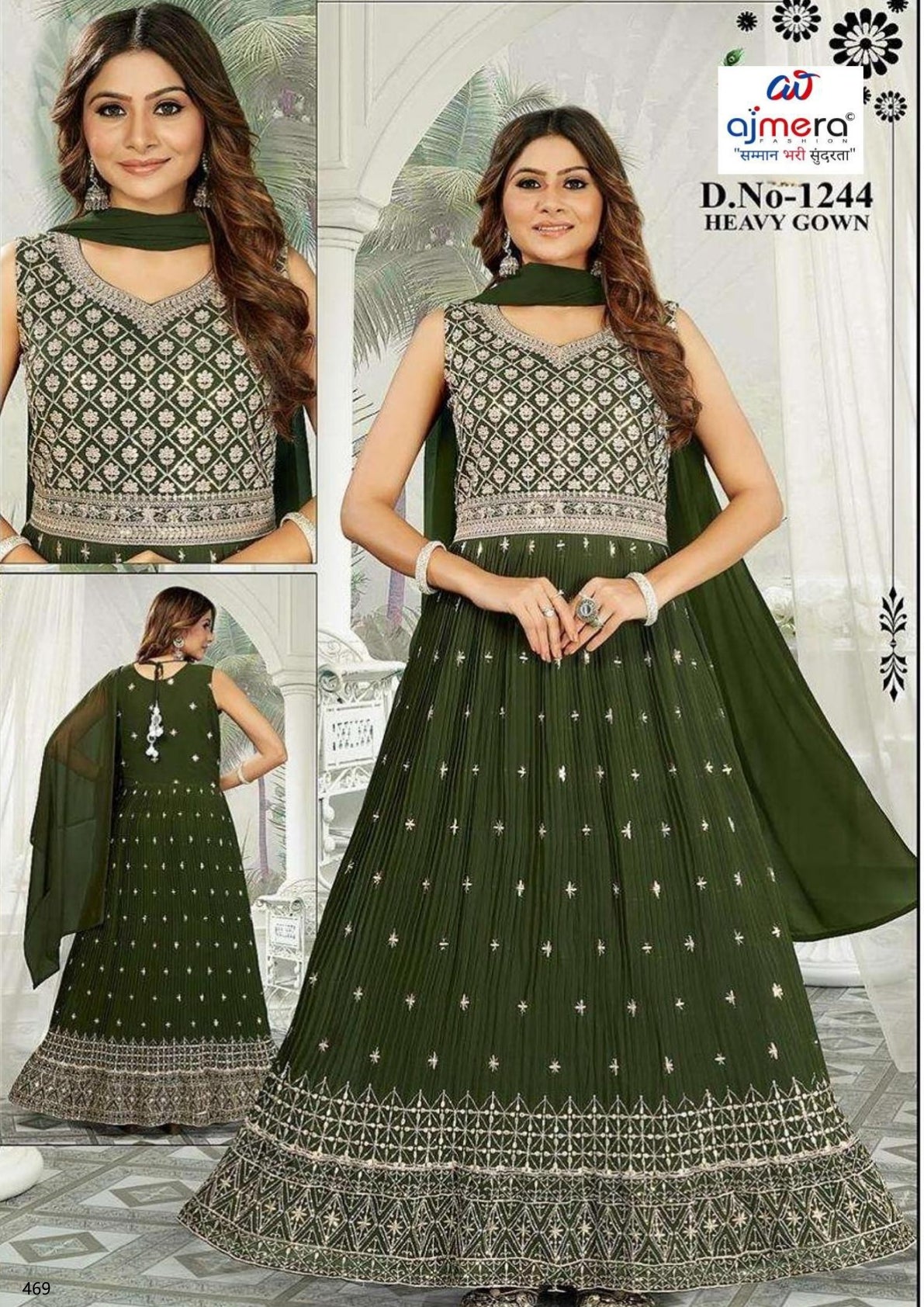 Elegant Designer Party Wear Gown for Women | KTX-1244