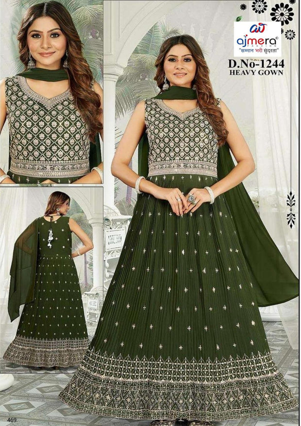 Elegant Designer Party Wear Gown for Women | KTX-1244