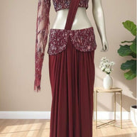 Designer Imported Fabric Gown for Women | KLK-231