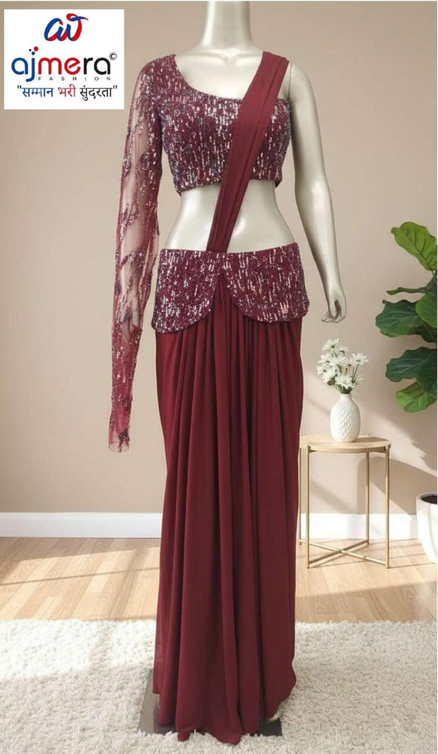 Designer Imported Fabric Gown for Women | KLK-231