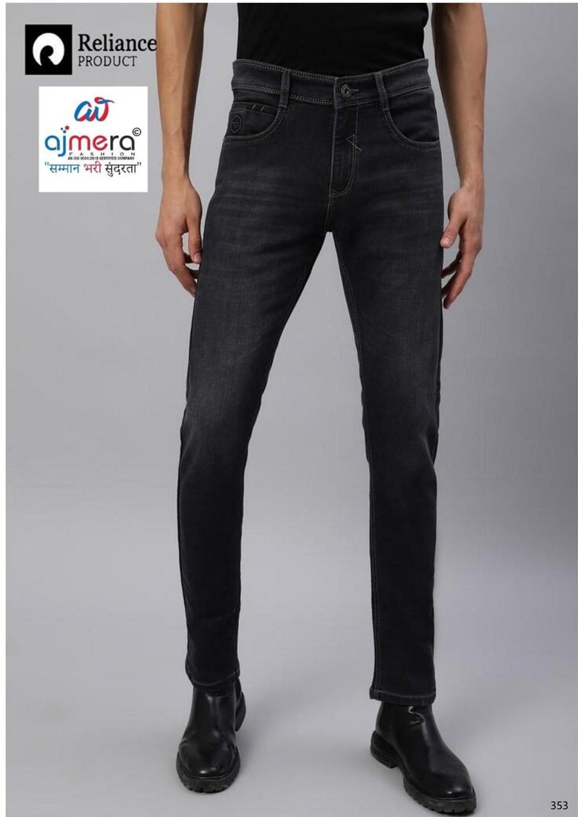 Premium Men's Denim Jeans for Casual & Everyday Wear | KNBJNSS24DIS0R59