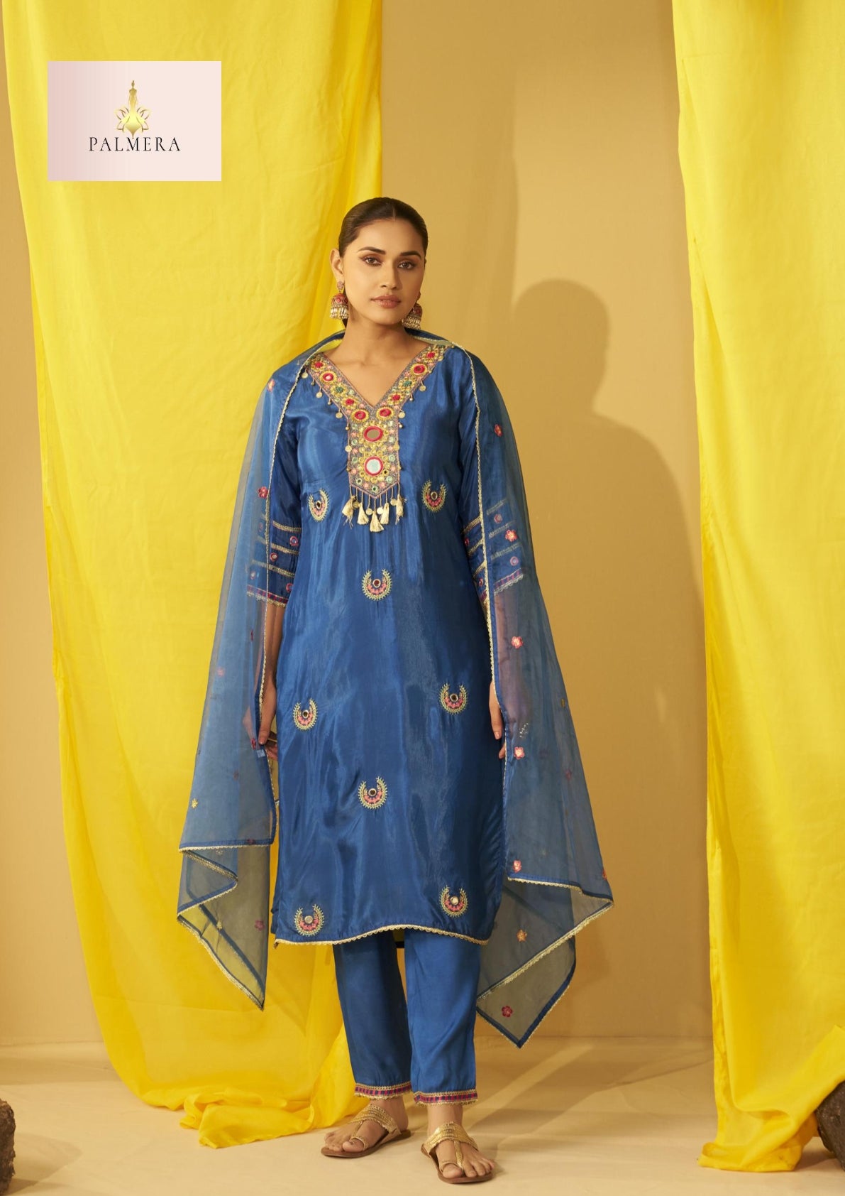 Elegant Designer Palmera Kurti Set for Women | KUL-1401