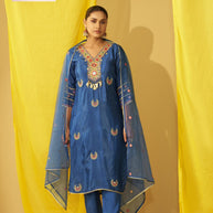 Elegant Designer Palmera Kurti Set for Women | KUL-1401