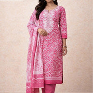 Premium Cotton Unstitched Suit Set | KRN-TRISHA