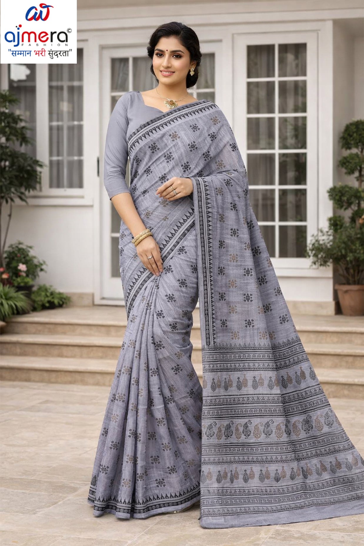 Graceful Rapier Silk Matching Saree With Blouse Piece | ANT-GOURI-1