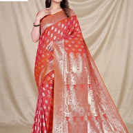 Exclusive Jacquard Silk Saree with Blouse Piece for Premium Cultural Wear | TUL-MALBARI SILK VOL-55