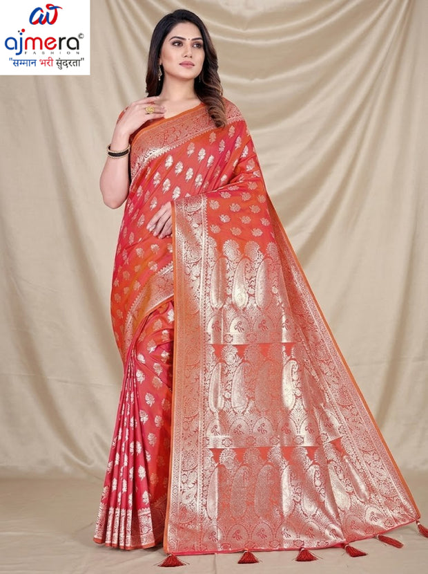 Exclusive Jacquard Silk Saree with Blouse Piece for Premium Cultural Wear | TUL-MALBARI SILK VOL-55