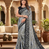 Stylish Printed Saree with Blouse Piece for Traditional Celebrations | RDD-SAPPHIRE VOL-2