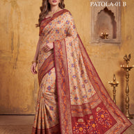 Palmera Saree Wholesaler and Palmera Saree Supplier | ALL-RAJWADI PATOLA-01
