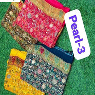 Premium Printed Saree with Matching Blouse Piece for Ethnic Elegance  | VDT-PEARL-3