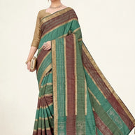 Exclusive Jacquard Silk Saree with Blouse Piece for Premium Cultural Wear | DNA-PENAL SILK
