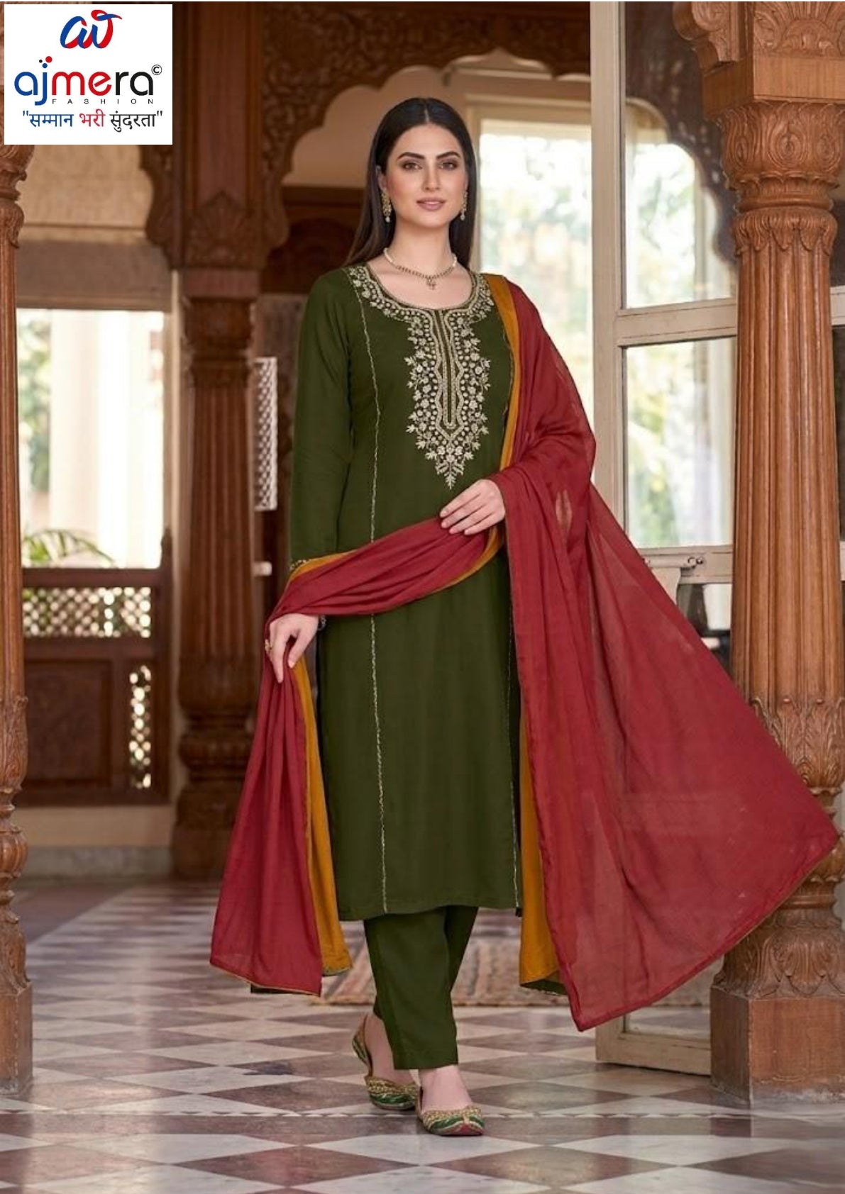 Exclusive Organza Unstitched Suit Collection for Fashion Boutiques | BKE-SHALU