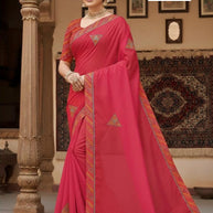 Saree Manufacturer in Surat with Blouse Piece for Premium Ethnic and Traditional Wear | RAL-BHOOL BHULAIYAA