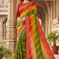Printed Cotton Saree with Blouse Piece for Premium Ethnic and Traditional Wear | TLS-PRATHNA BP