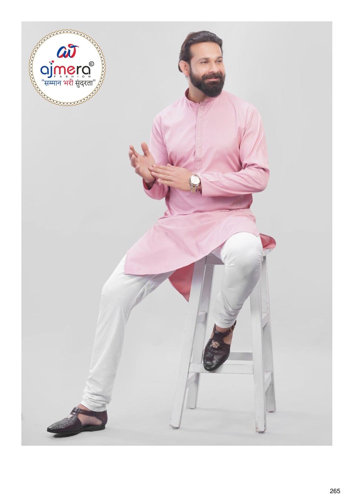 Premium Men's Kurta & Payjama for Wedding & Festive Wear | SNA-MKP12019
