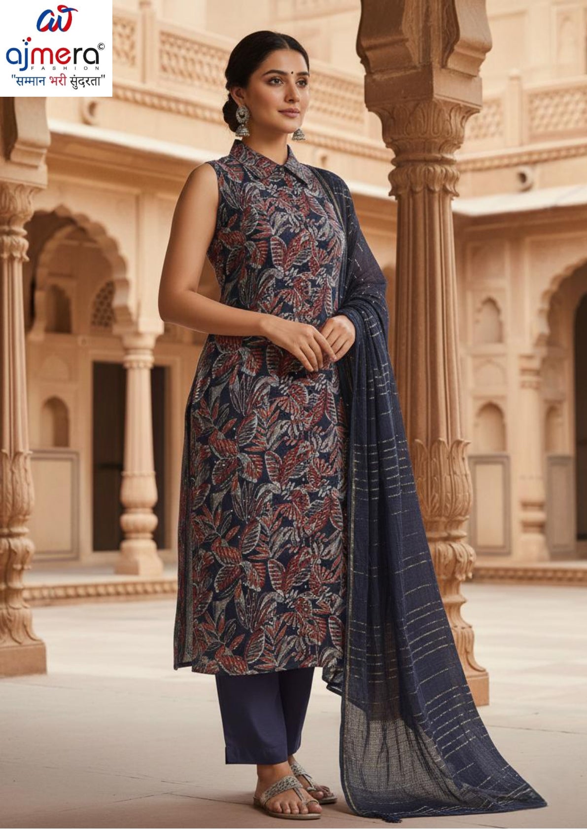 Designer Modal Silk Kurti Set for Women | MJC-MODAL SILK PRINT