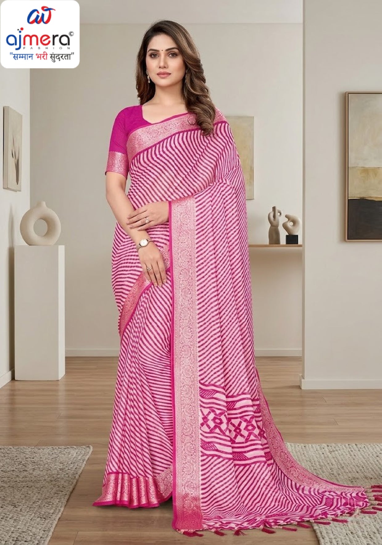 Trendy Printed Saree with Blouse Piece for Women’s Ethnic Wardrobe  | RMF-HOTSPOT VOL-2
