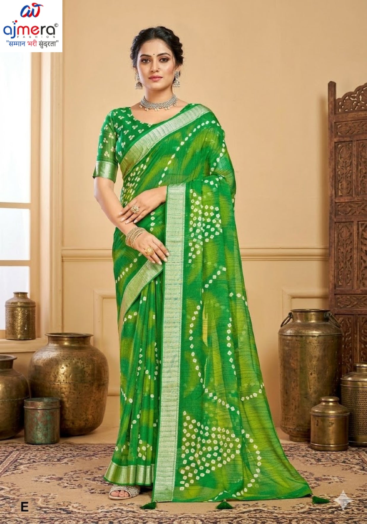 Exclusive Printed Saree with Blouse Piece for Elegant Ethnic Look  | RDD-HIMANI