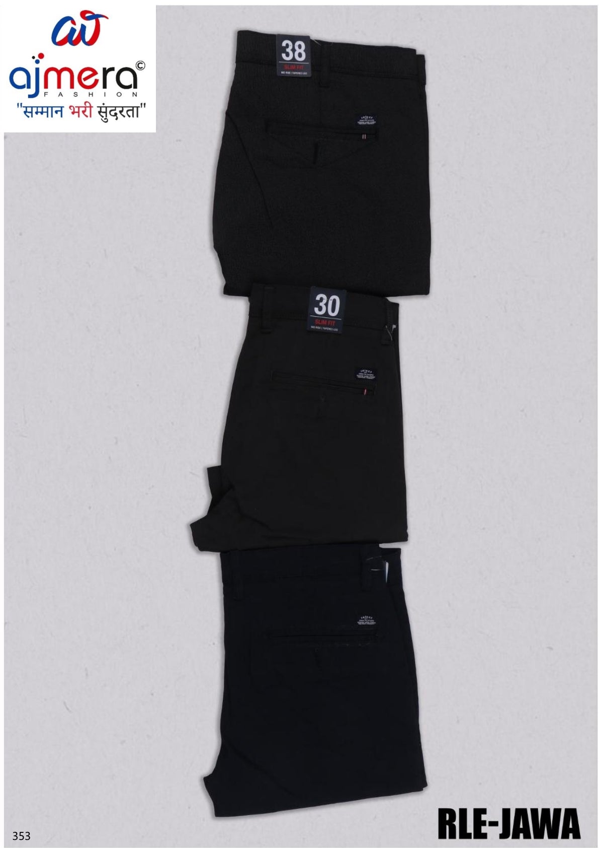 Mens Trousers Wholesaler India | RLE-JAWA