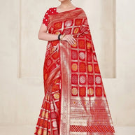 Rich Jacquard Silk Saree with Blouse Piece for Sophisticated Ethnic Style | TUL-PREM PAKHI SILK VOL-02