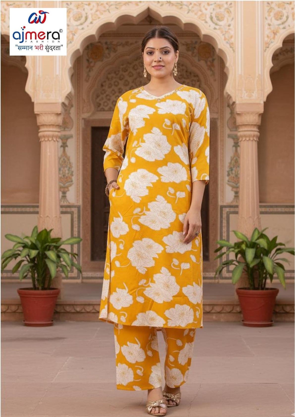 Designer Co-Ord Kurti Set for Women | JNF-CORD SET 2PCS