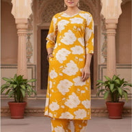 Designer Co-Ord Kurti Set for Women | JNF-CORD SET 2PCS