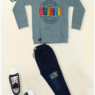 Kids T-Shirt & Pant Set Wholesale in Surat | MYT-4040-1