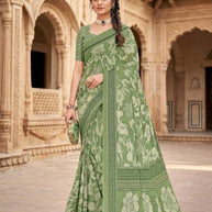 Graceful Printed Saree with Blouse Piece for Modern Ethnic Fashion | GLC-GOPALA