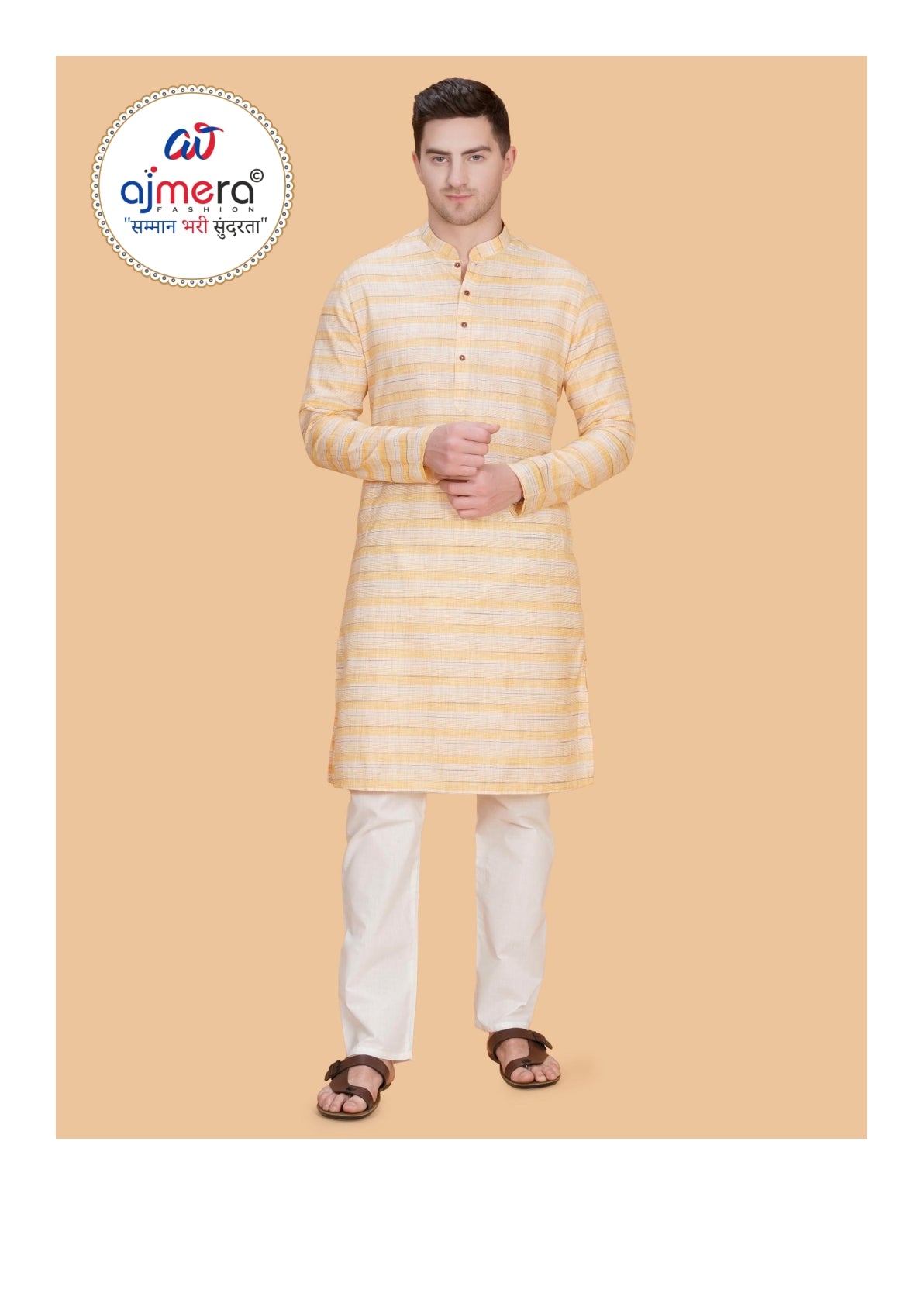 Premium Men's Kurta & Payjama for Wedding & Festive Wear | SNA-MKP12039