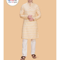 Premium Men's Kurta & Payjama for Wedding & Festive Wear | SNA-MKP12039