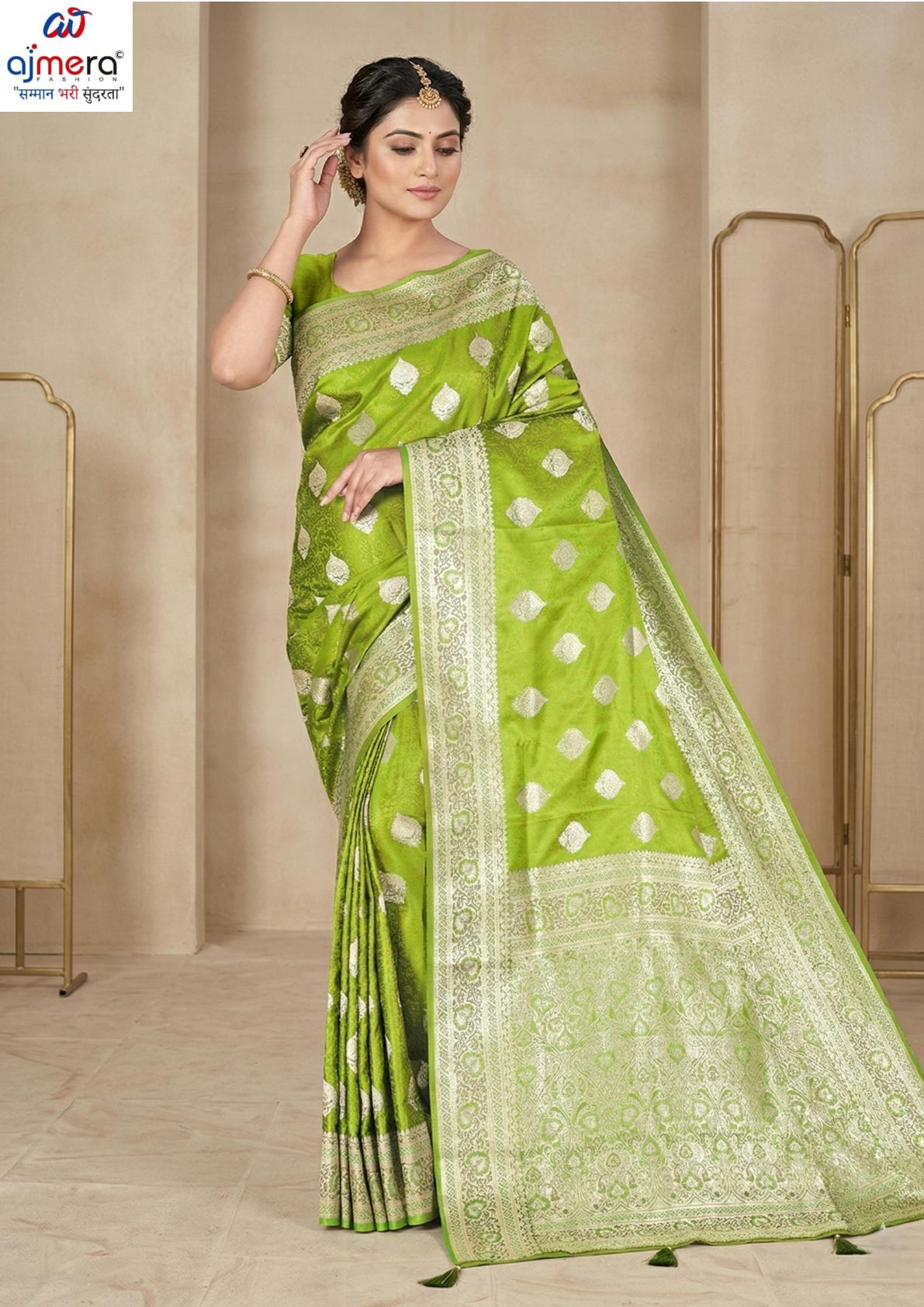 Versatile Rapier Silk Matching Saree With Blouse Piece | VDX-MUSKAN SILK