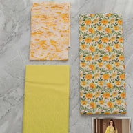 Premium Cotton Unstitched Suit Set | KRN-HANGER INAYA