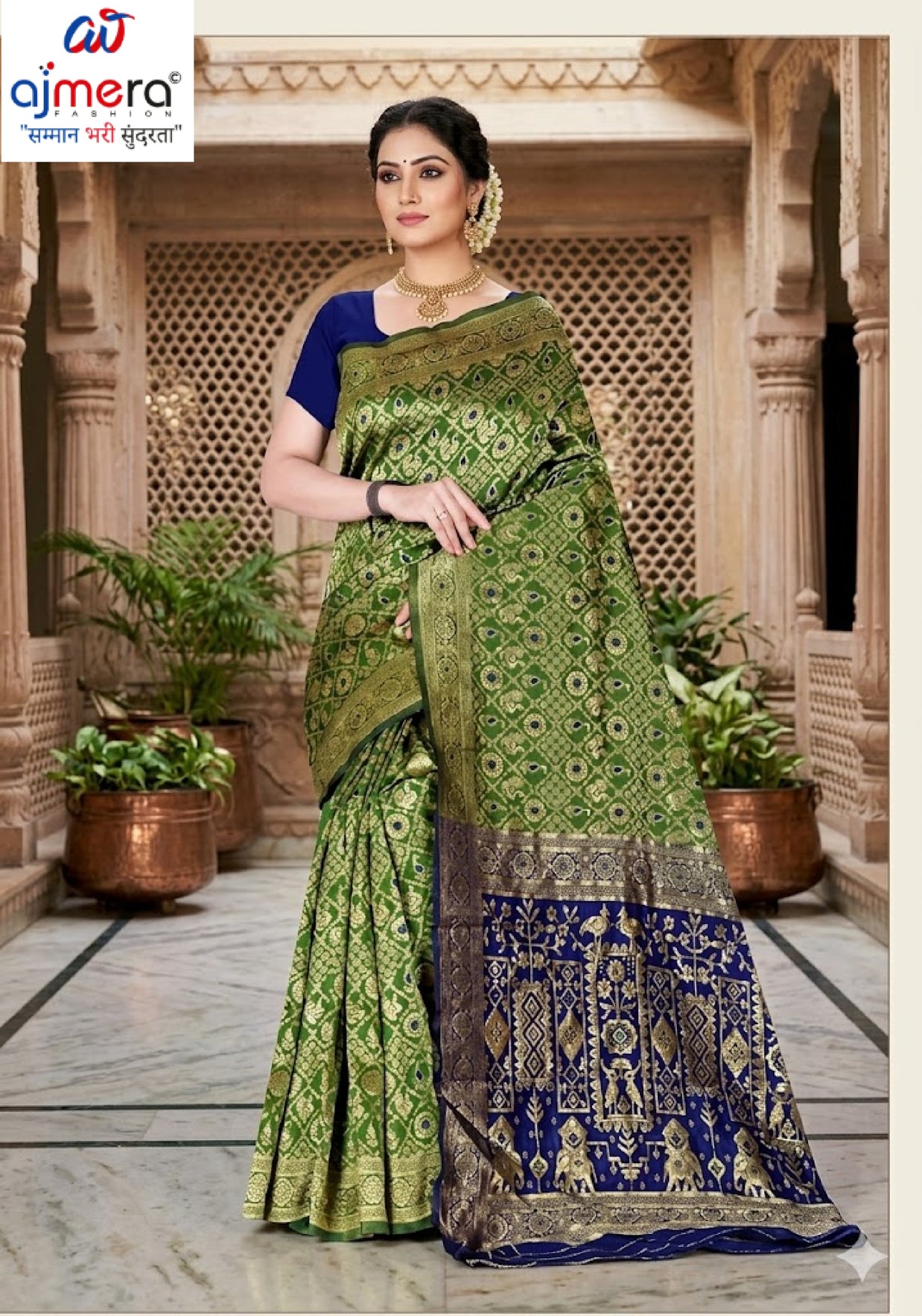 Crafted Rapier Silk Matching Saree With Blouse Piece | TUL-KALASH SILK VOL-04