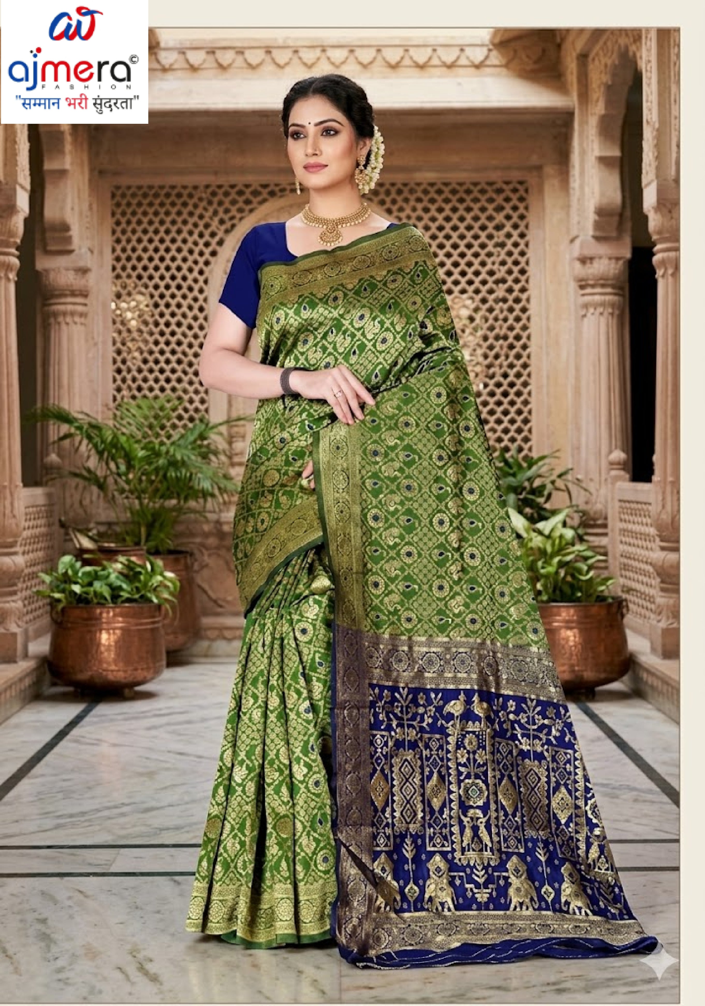 Crafted Rapier Silk Matching Saree With Blouse Piece | TUL-KALASH SILK VOL-04