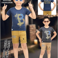Kids T-Shirt & Pant Set Wholesale in India | SEM-1429-1