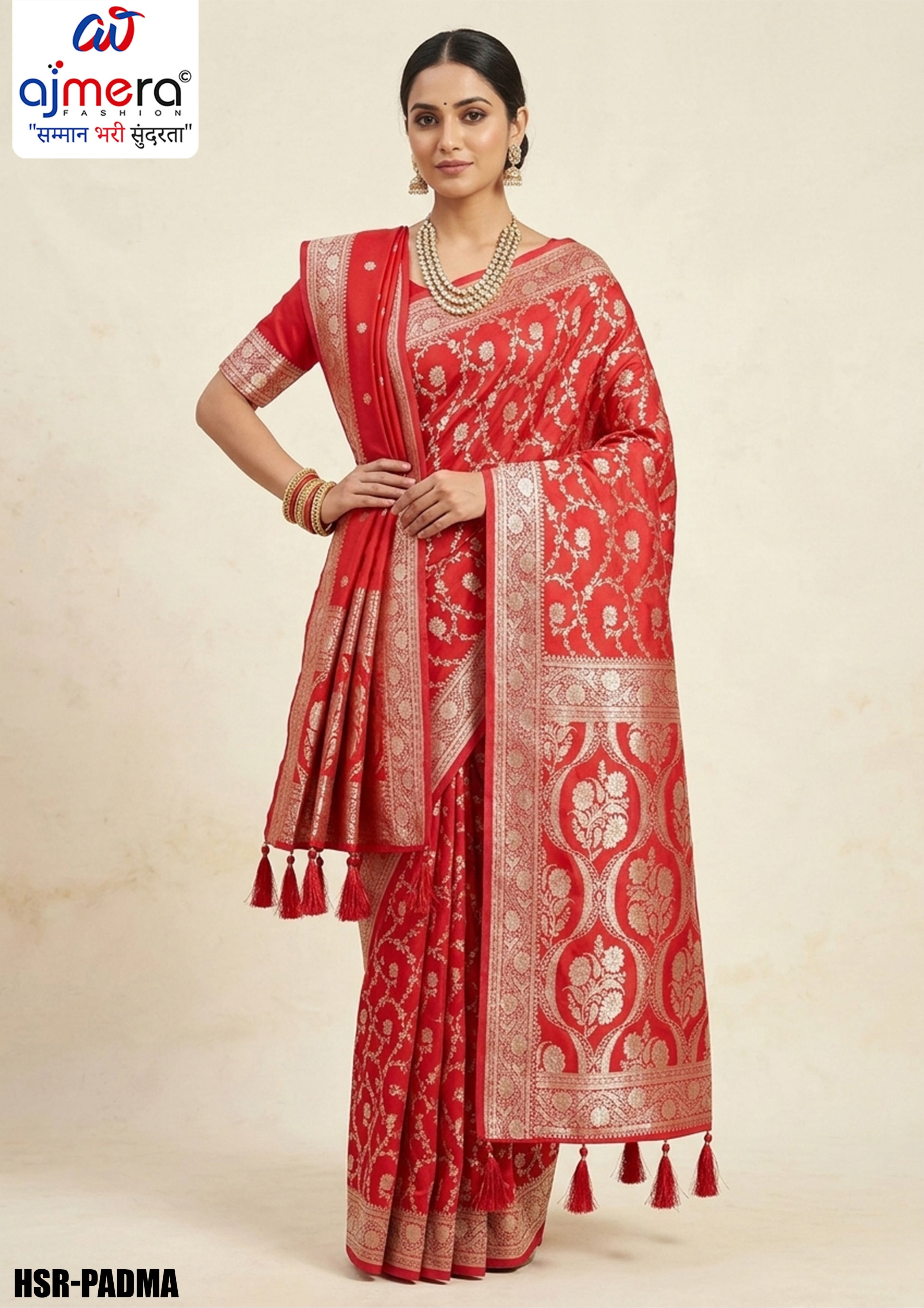 Majestic Jacquard Silk Saree With Blouse Piece | HSR-PADMA