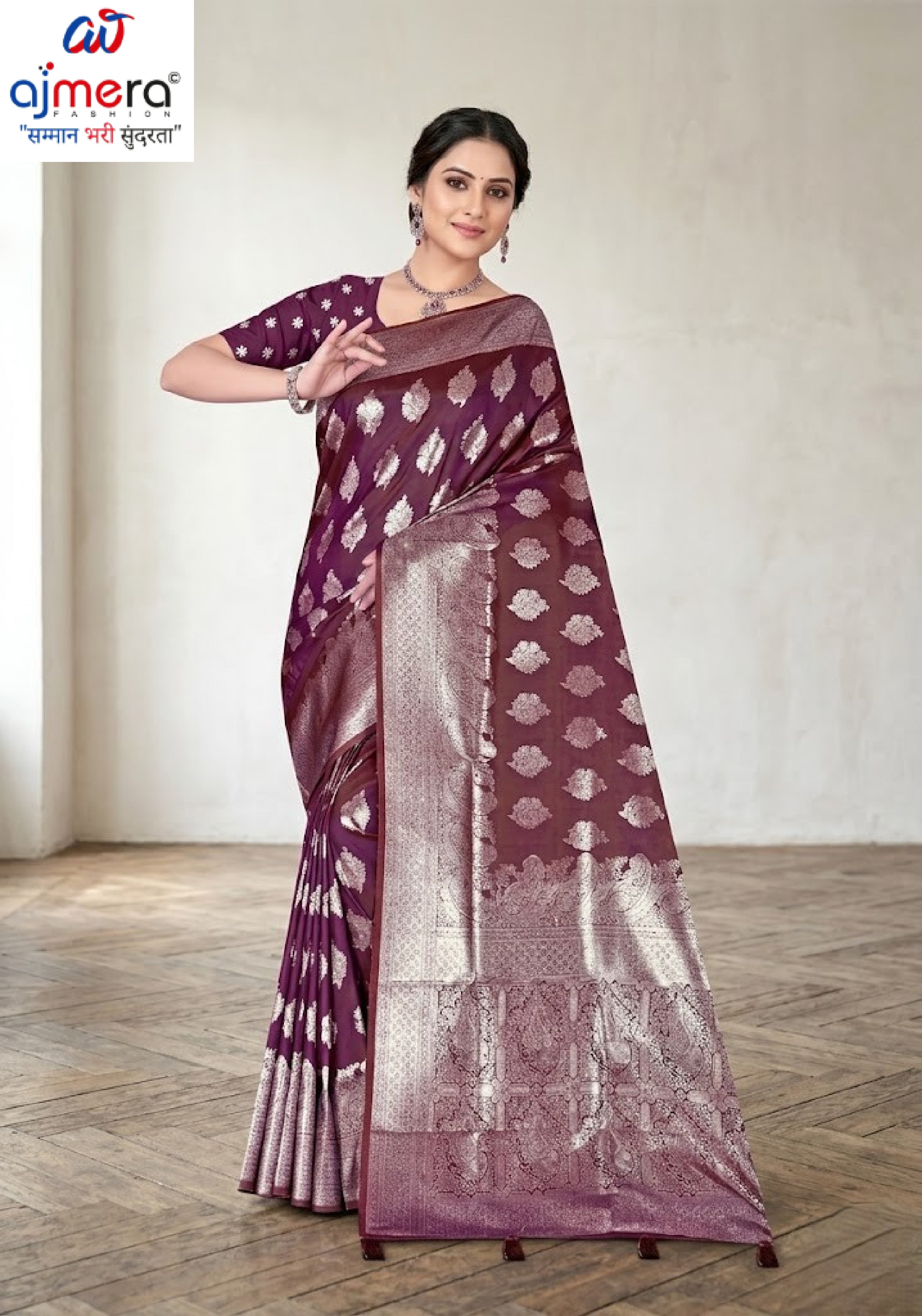 Graceful Jacquard Silk Saree with Blouse Piece for Timeless Ethnic Fashion | TUL-MALBARI SILK VOL-50