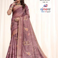 Premium Printed Saree with Matching Blouse Piece for Ethnic Elegance | RMF-RIYASAT VOL-23