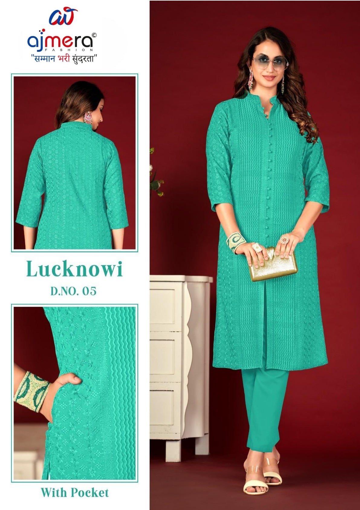 Designer Kurti for Women | TNC-LUCKNOWI-A