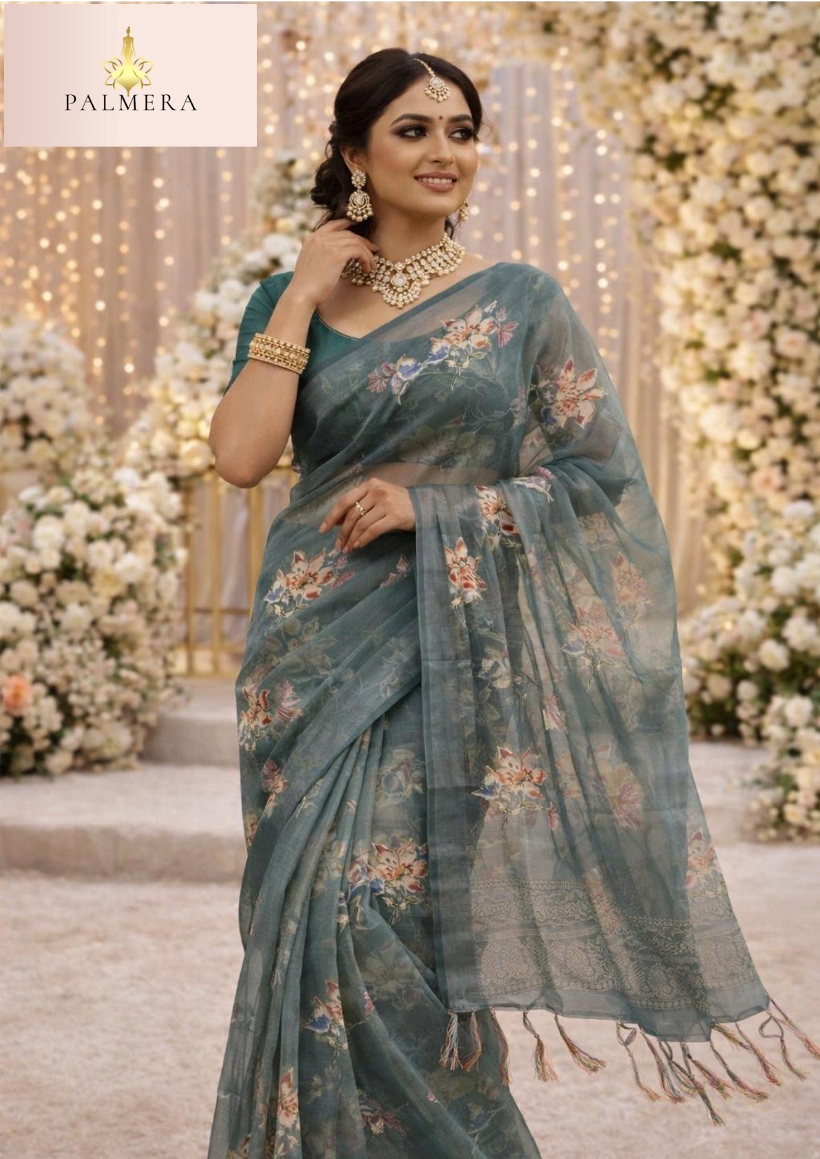 Palmera Saree Manufacturer with Blouse Piece for Premium Ethnic and Traditional Wear | ALL-AARADHANA VOL-25