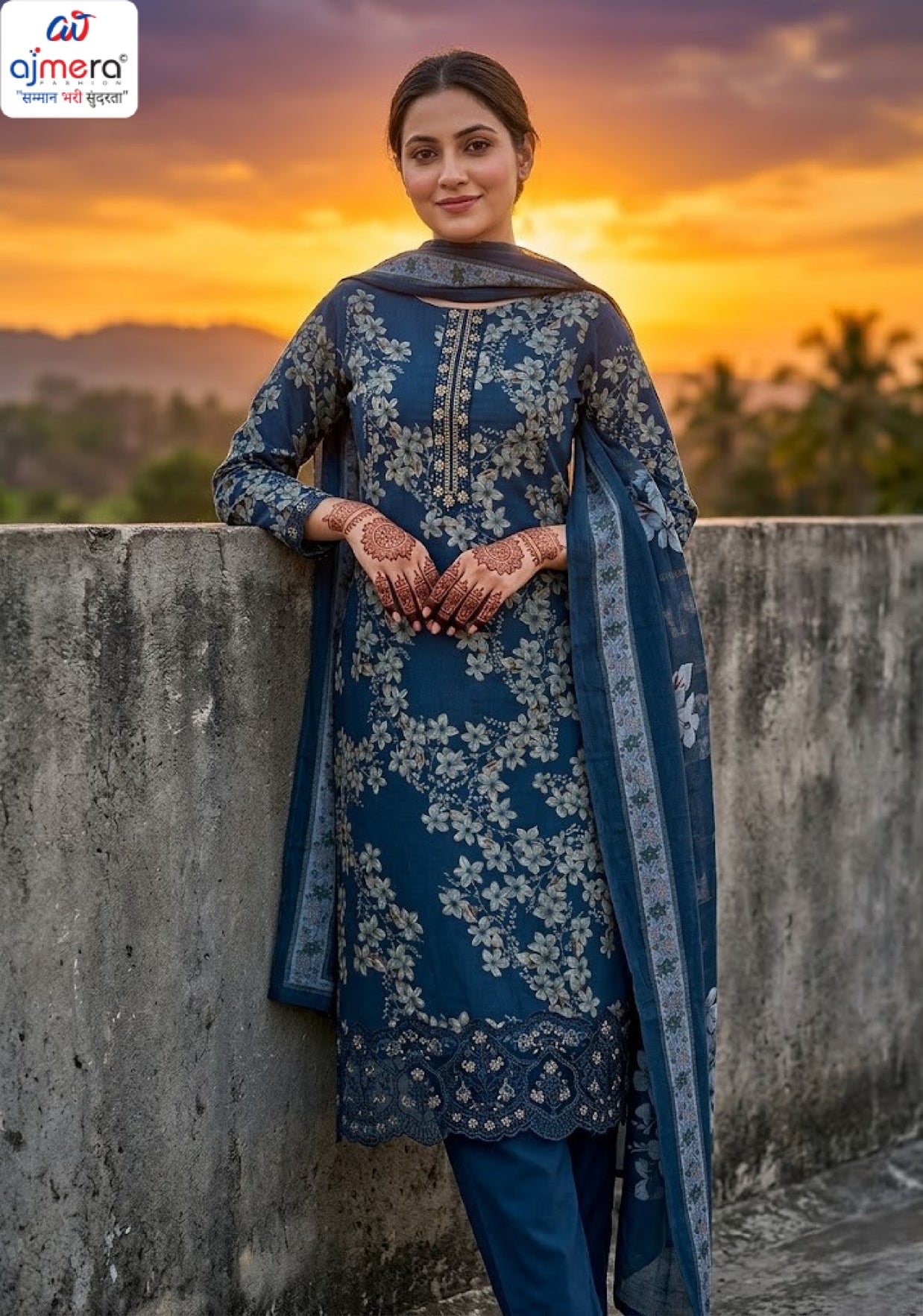 Elegant Unstitched Salwar Suit | VAS-AL HAYA