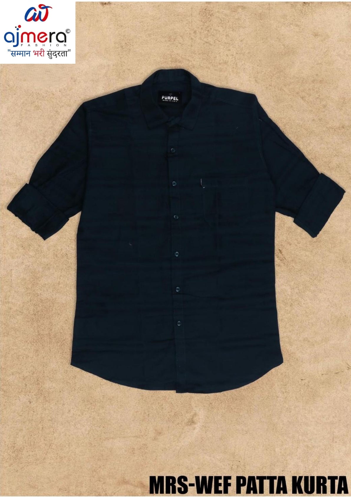 Mens Shirt Wholesale Supplier India | MRS-WEF PATTA KURTA