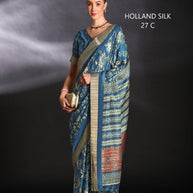 Silk Kota Silk Saree with Blouse for Premium Ethnic and Traditional Wear | ALL-HOLLAND SILK-27