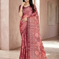 Fashionable Printed Saree with Blouse Piece for Festive Collection | TTS-HEENA VOL-28