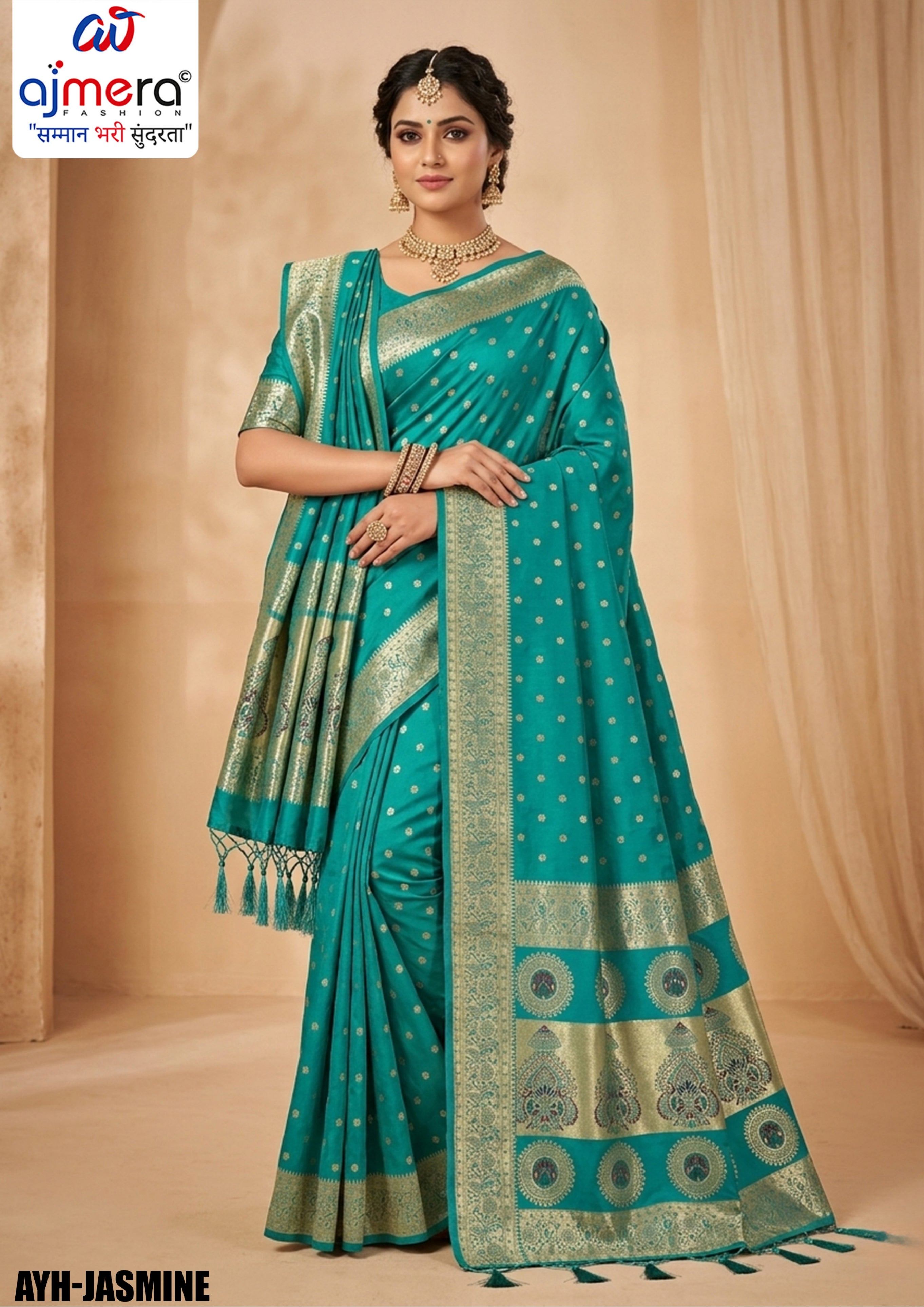 Rich Pallu Jacquard Silk Saree With Blouse Piece | AYH-LILY