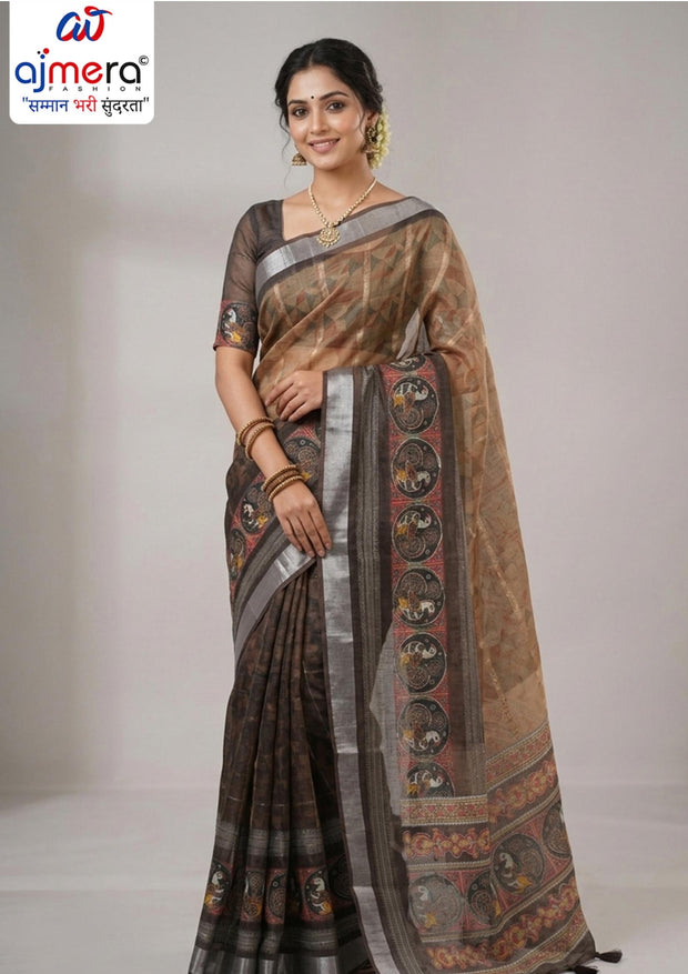 Exclusive Jacquard Silk Saree with Blouse Piece for Premium Cultural Wear | MDW-RIYANSHIKA
