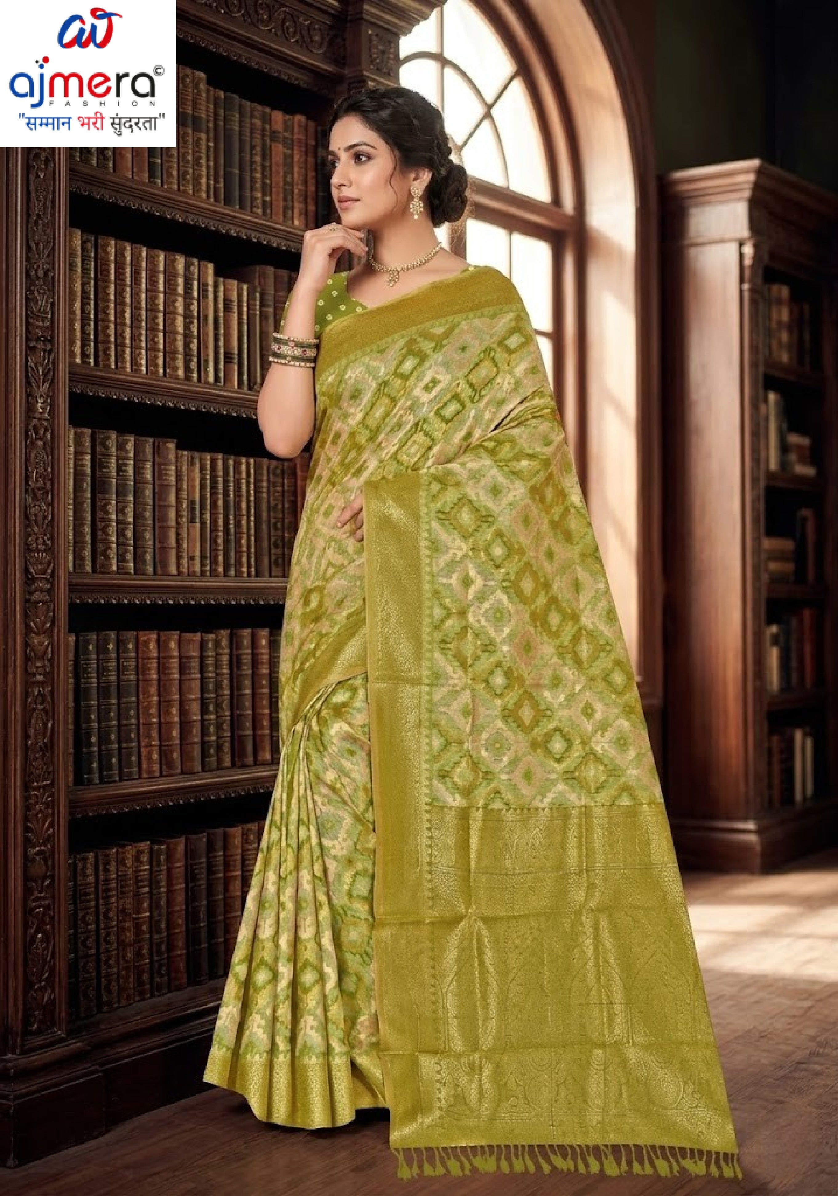 Stylish Jacquard Silk Saree with Blouse Piece for Festive Collection | TUL-CHANDRAMUKHI COTTON VOL-01