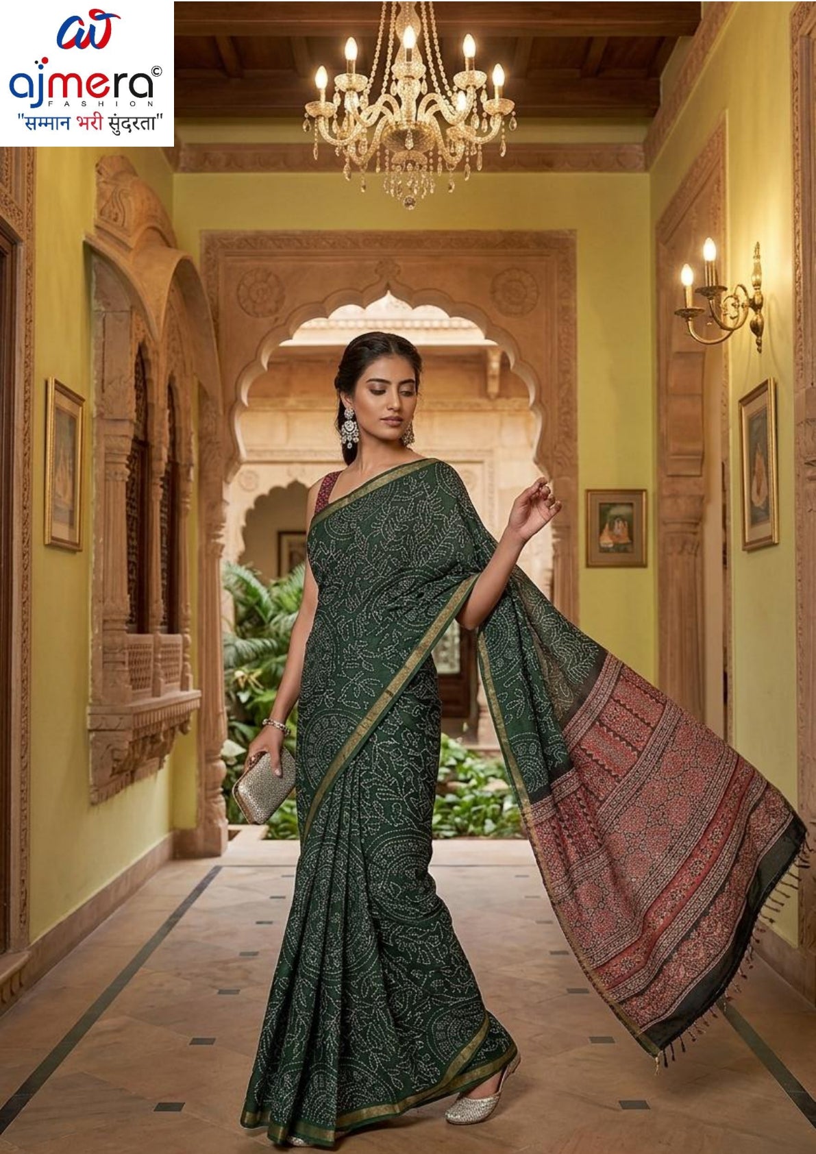 Designer Printed Saree with Blouse Piece for Special Occasions  | RMF-BRIDAL VOL-5