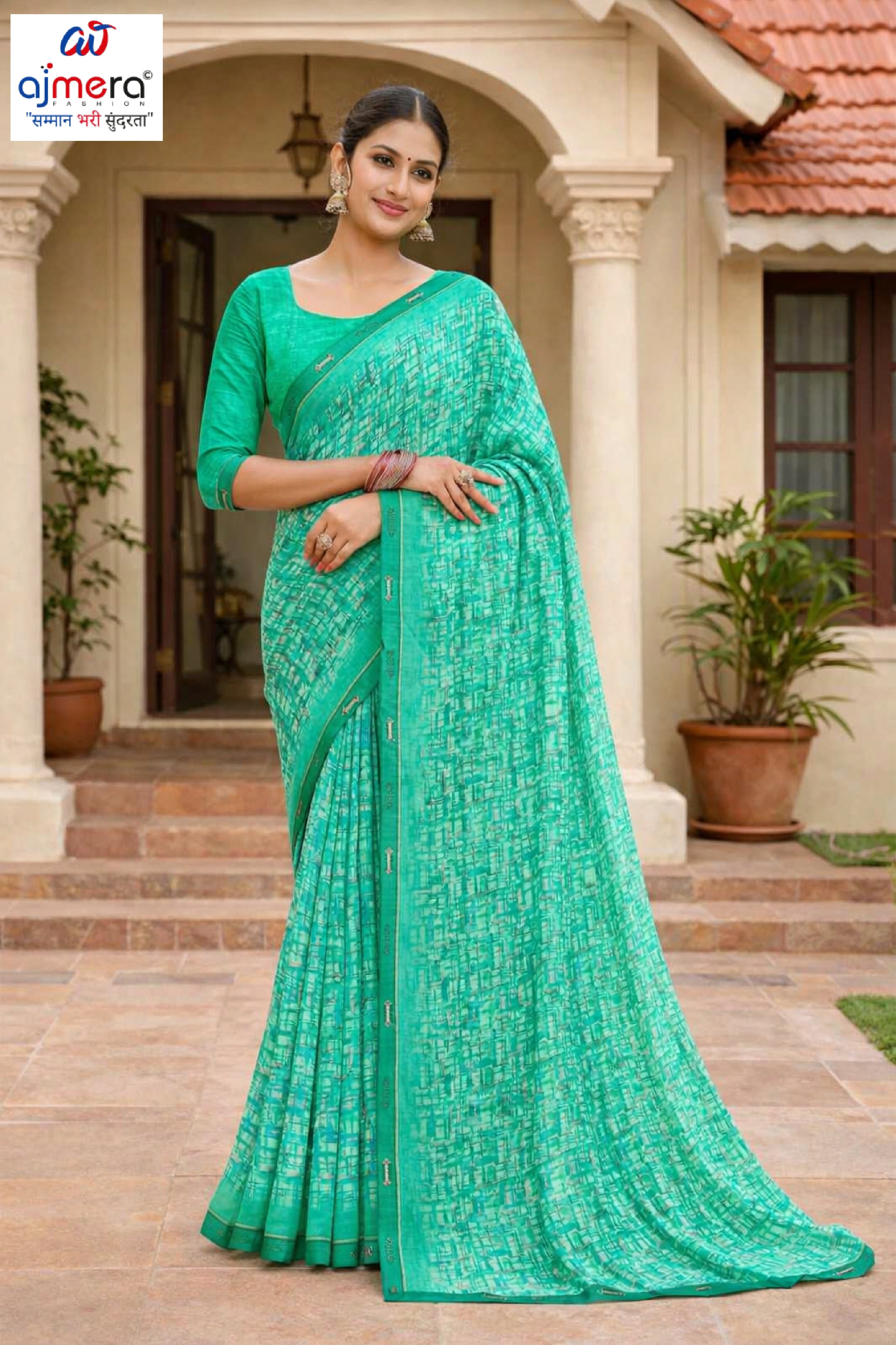 Graceful Printed Saree with Blouse Piece for Modern Ethnic Fashion  | RDD-FEMINA VOL-4